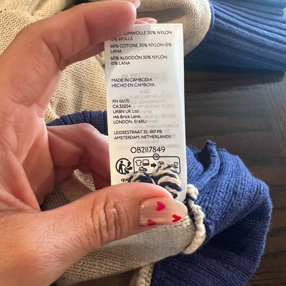 NWT Anthropologie Maeve Chandler Crewneck Pullover Relaxed Sweater $168 XL - Picture 11 of 12